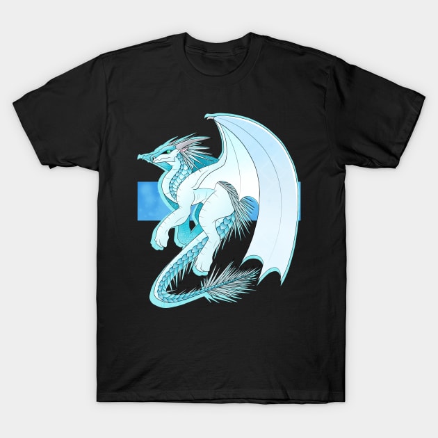 Wings of Fire - Winter T-Shirt by giratina13